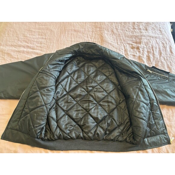 Mercedes-Benz Formula One Jacket Edition Motorsport Padded Bomber Coat Size E - Picture 5 of 16